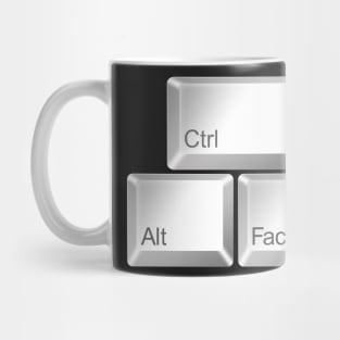 Ctrl+Alt+Facts Mug